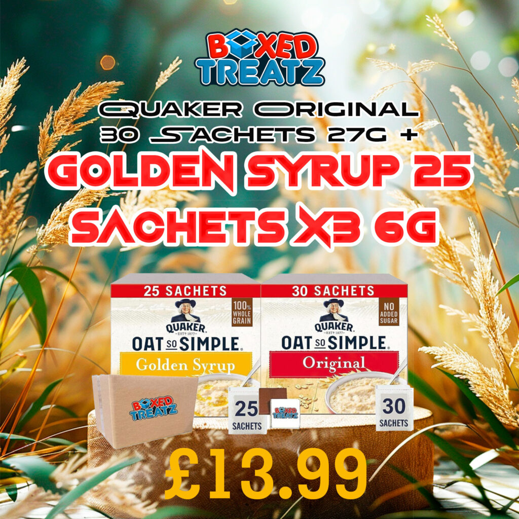 Quaker-Original-30-Sachets-27g-+-Golden-Syrup-25-Sachets-x3-6g quaker oats