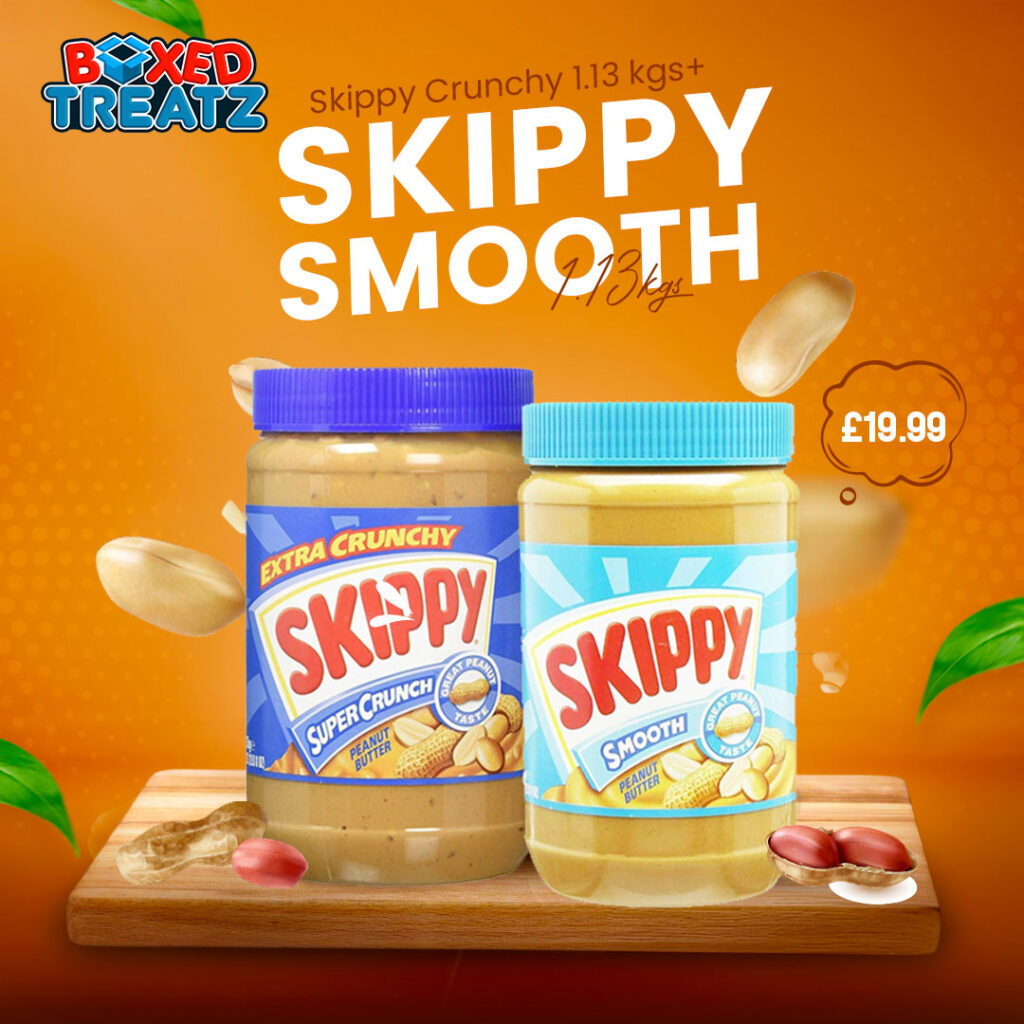 Skippy-Crunchy-1.13-kgs+-Skippy-Smooth-1.13kgs skippy crunchy peanut butter
