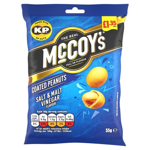 Home - Boxed Treatz mccoy's coated peanuts salt & malt vinegar